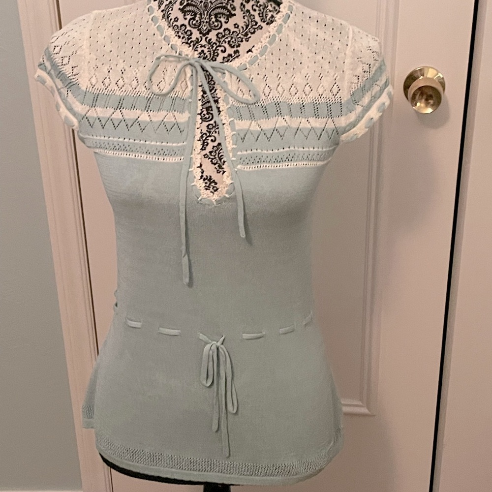 Nanette Lepore short sleeve, XS, sweater. New with tags, never worn.